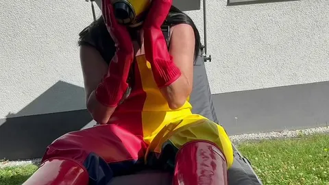 Yellowdreamcap: Auch bei diesen Temperaturen braucht man einiges an Gummi