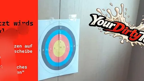 YourDirtyToby: Toby total verrückt...ich mache jetzt Zielscheibenspritzen!